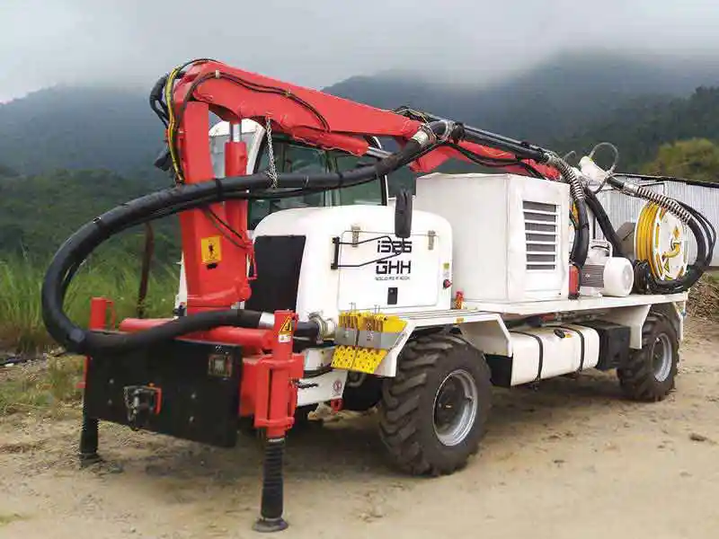 German manufacturer GHH brings special Shotcreting Machine to help complete Mumbai Nagpur Expressway