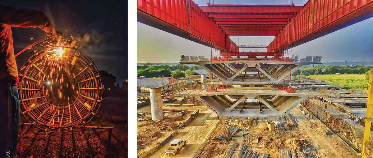Ashoka Buildcon creating history with India's First 8 Lane Extradosed Bridge