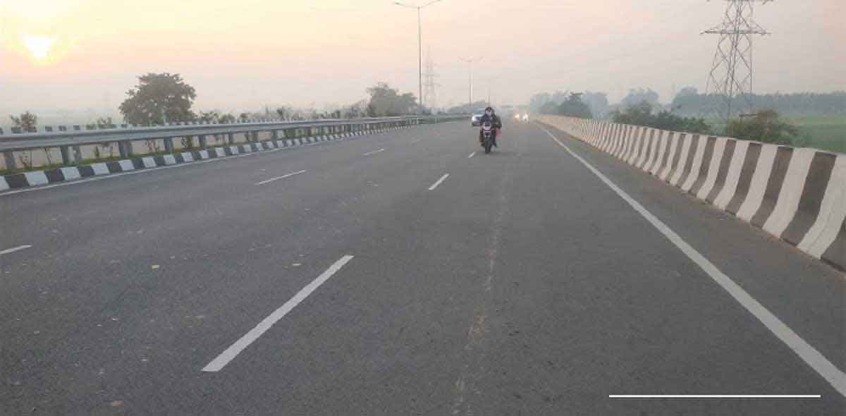Kharar to Ludhiana Road on NH-95 (New NH-5) with 50% RAP (Courtesy Ms. Ashoka Buildcon Limited)