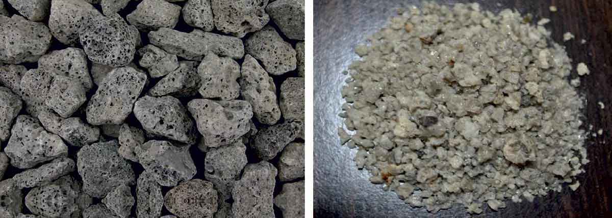 Air Cooled Coarse and Fine aggregates from iron slags