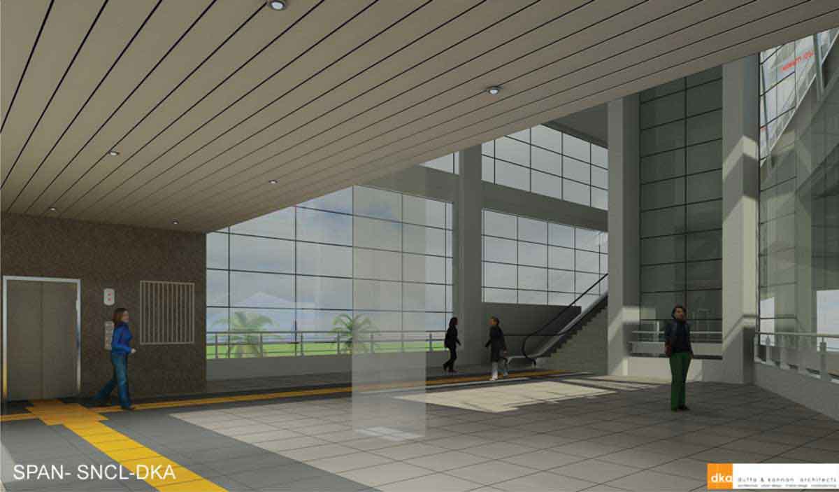 Interior View od a Station