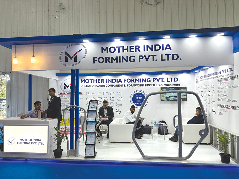 Mother India Forming's components for operator cabins and formworks