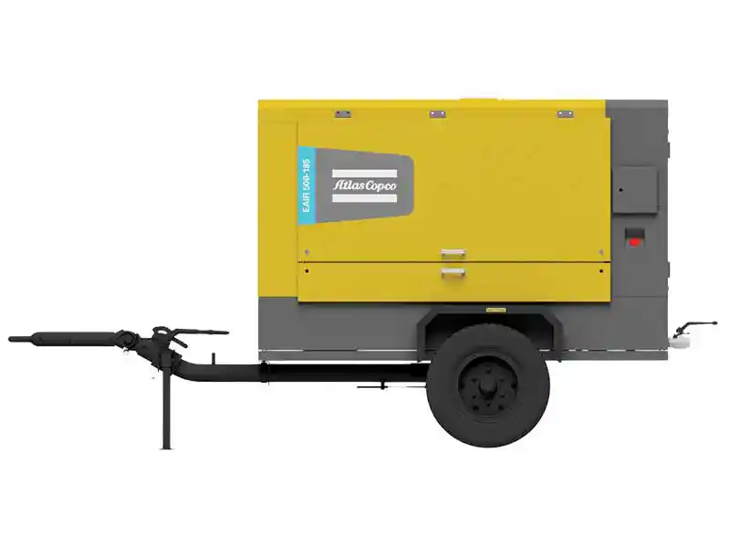 Atlas Copco offers complete range of 45KW to 132KW electric portable compressors in India
