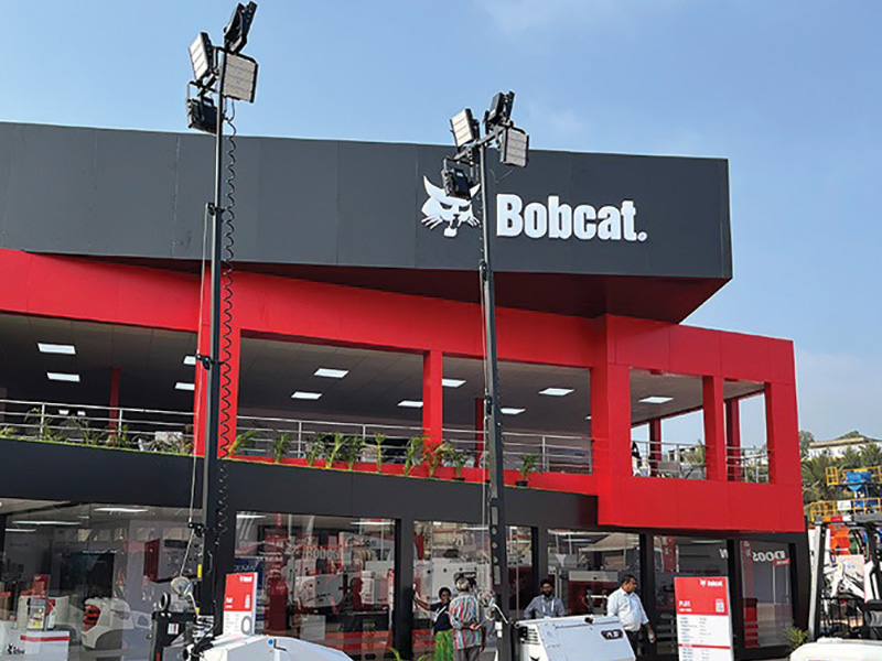 Bobcat's  air compressors, mobile generators, and light towers