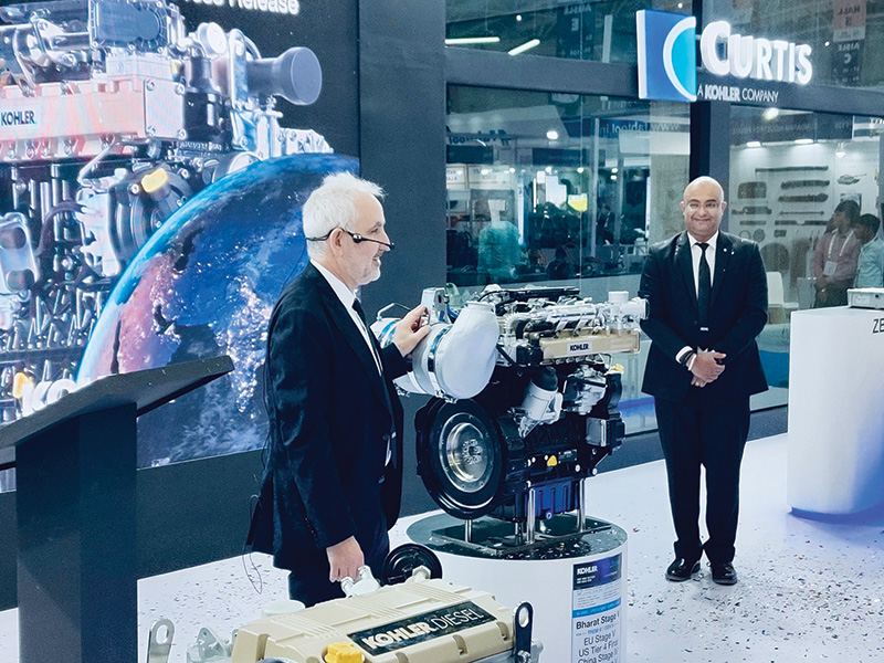 Kohler Engines's Bharat Stage V Engine with Diesel Particulate Filter