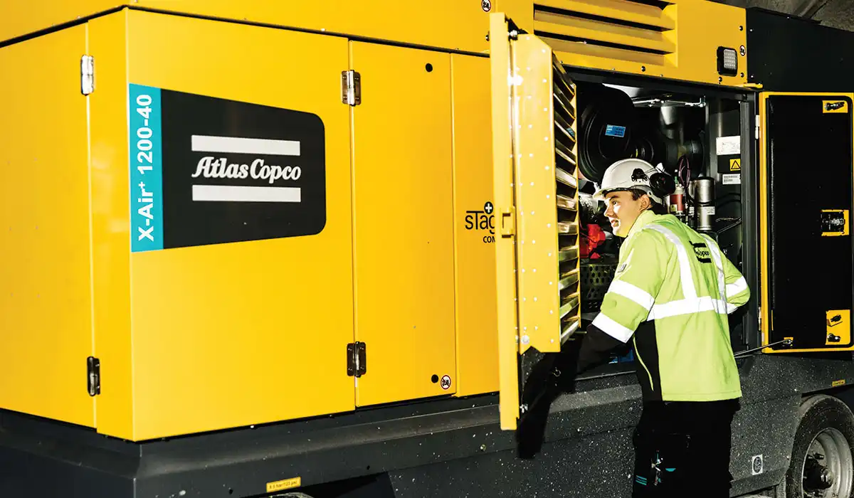Atlas Copco has announced the launch of its X-Air+ 1200-40