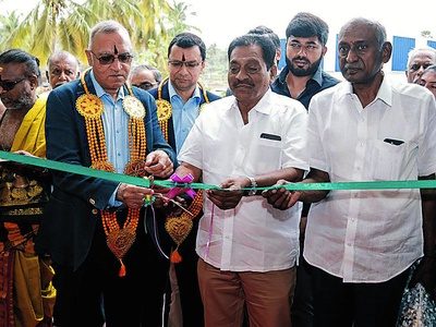 BKT CVR distribution facility inauguration in Sankagiri, Tamil Nadu
