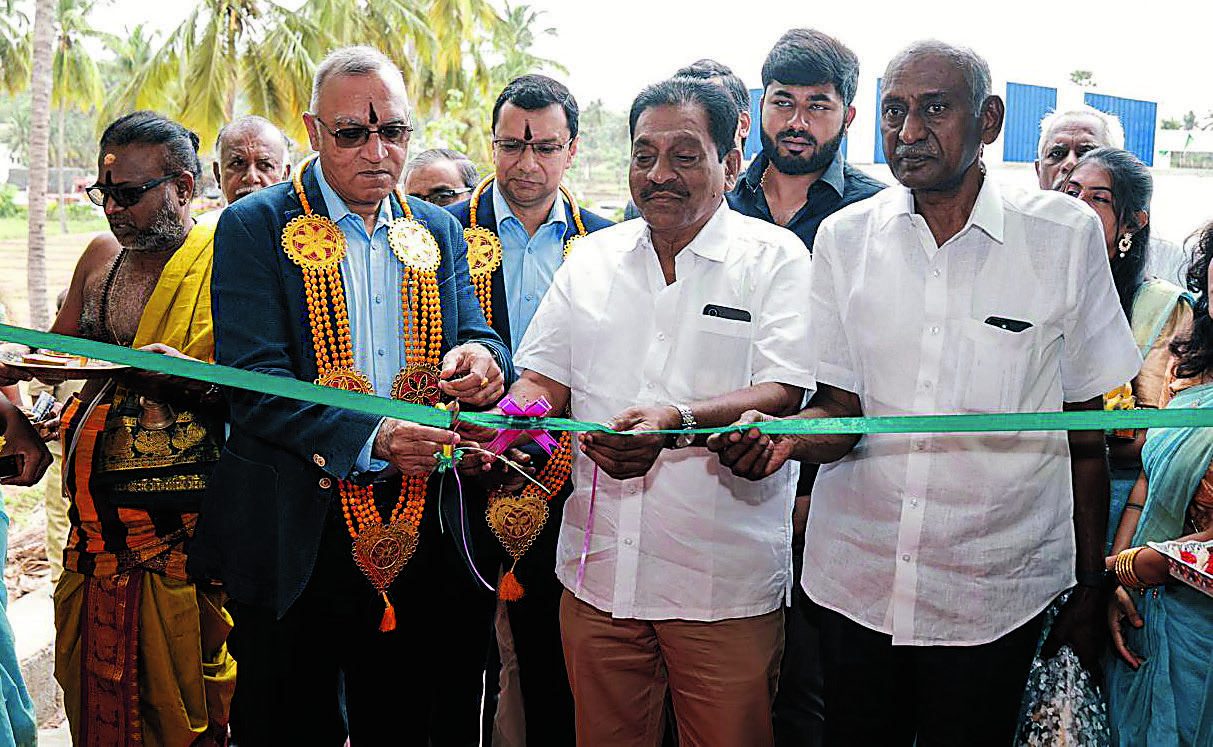 BKT CVR distribution facility inauguration in Sankagiri, Tamil Nadu