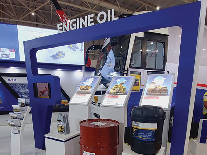 ExxonMobil solutions for mining, construction equipment & lubrication