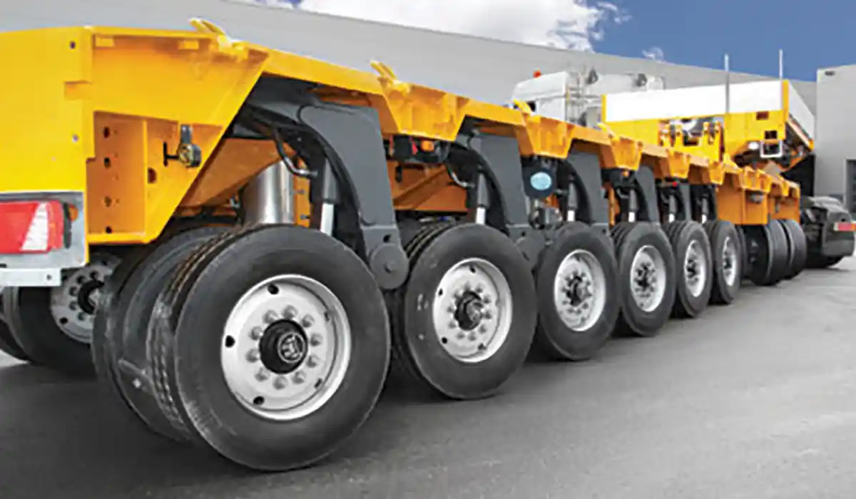 Goldhofer’s STZ-P with tried and tested pendular axle technology
