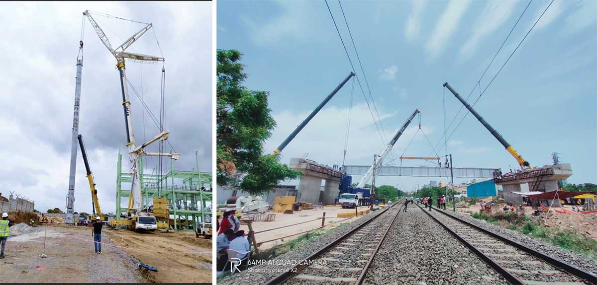 Infrastructure Projects Spur Crane Usage