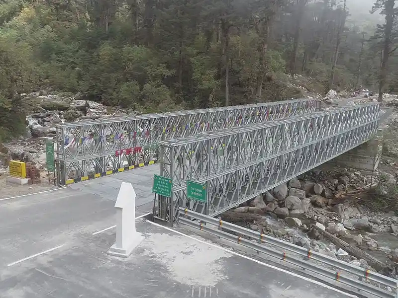Synergising Aatmanirbhar Bharat and Operational Preparedness: Launch of Indigenous Modular Bridge in Sikkim