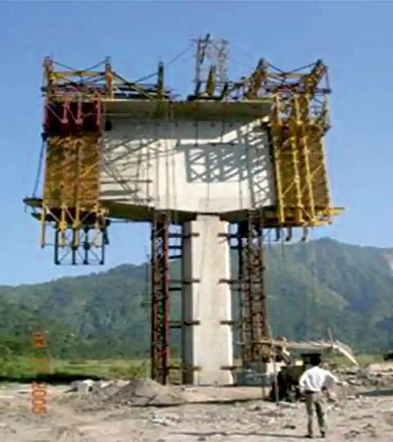 the most aesthetically beautiful and technically challenging bridge constructed by Gammon India