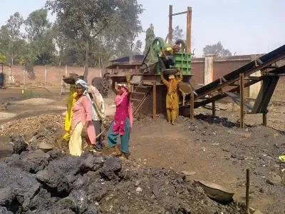 Slag Crushed in Crusher