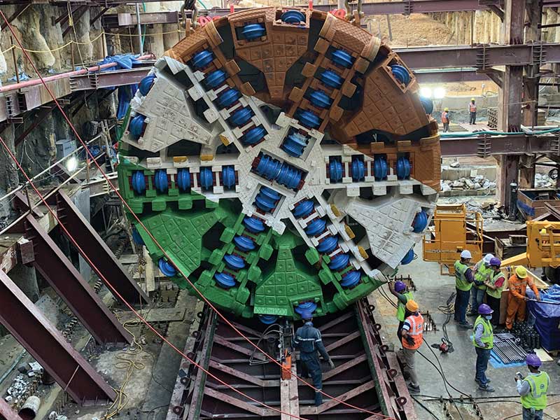 CRCHI Urja Becomes First TBM to Complete Tunnelling in Phase-2 of Bangalore Metro