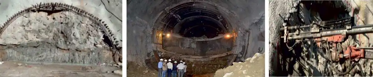 the construction of head race tunnel of Vishnugad-Pipalkoti HE project
