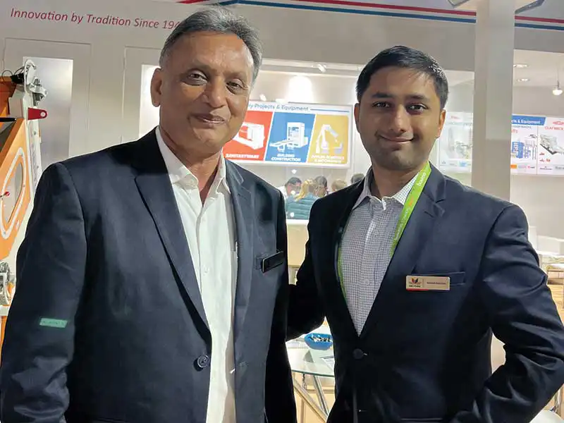R.V. Panchal, CMD & Soham Panchal, Director Operations - Neptune Industries