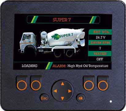 Super7 Truck Mixer display