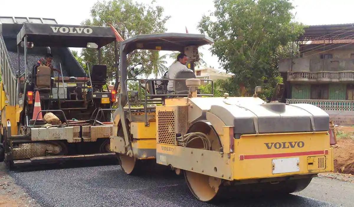 Volvo CE machines helped in constructing