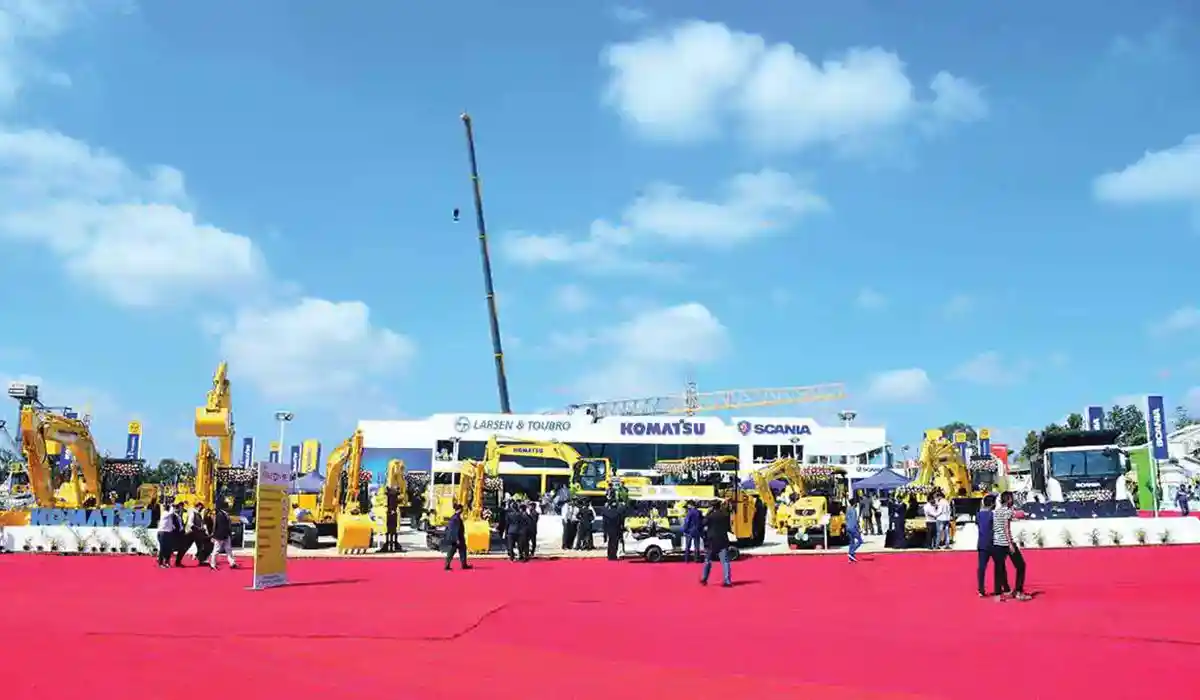 Komatsu, L&T and Scania display technological strengths