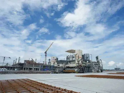 WIRTGEN GROUP Machines Construct Yogyakarta International Airport