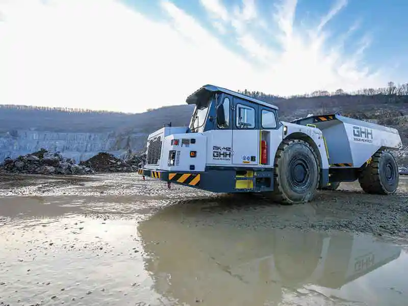 GHH MK-42 Dump Truck With Excellent Ergonomics And Safety