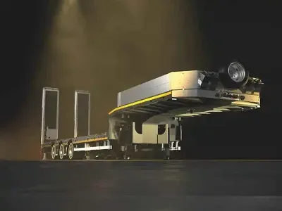 Goldhofer's new »STEPSTAR« semi lowloader gives higher payloads and greater flexibility