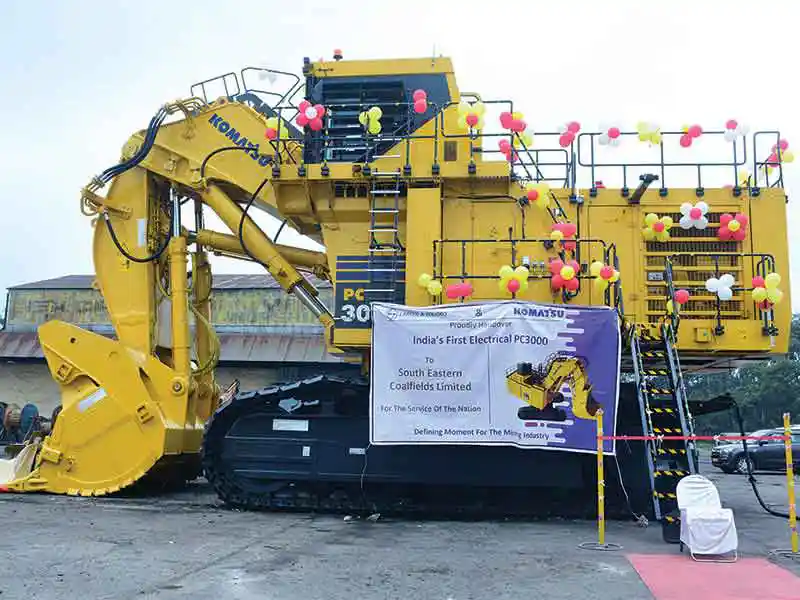 L&T delivers Komatsu’s first  300-ton Electrical Shovel in India to SECL-Gevra
