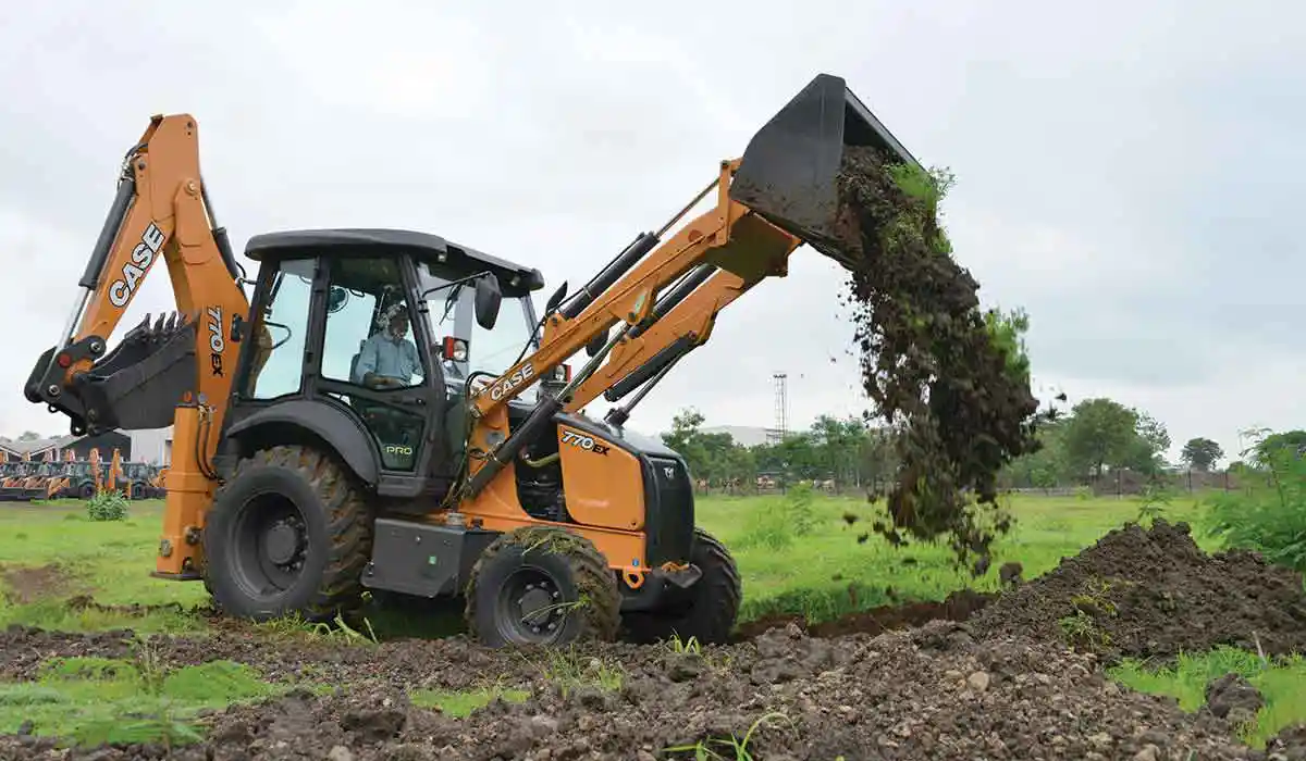 Backhoe Loader - Case 770EX
