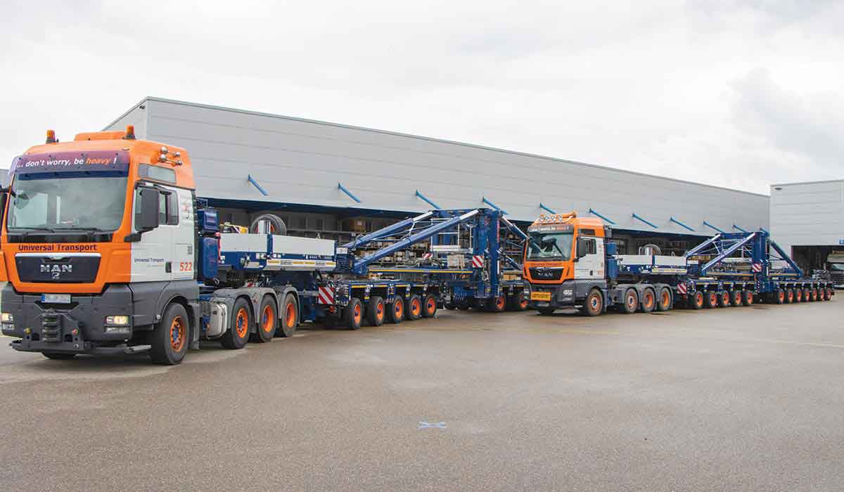 24 axle lines in Goldhofer’s THP/SL-S (285) series