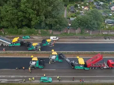 WIRTGEN GROUP machines lead to Motorway rehabilitation in record time