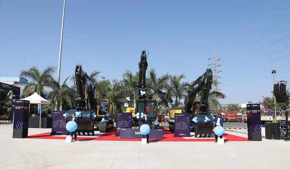 Hyundai Mining Excavator Launch