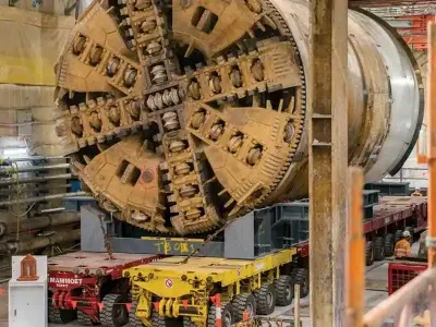 Mammoet Completes Transportation of TBMs in Melbourne