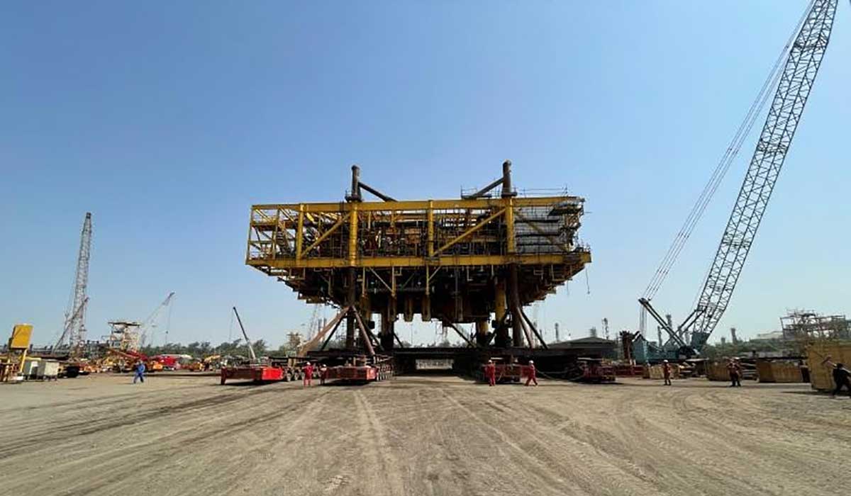Lift & Shift India Handles Heaviest Single Module of 4532 Tons for NWIS Mumbai High North Offshore Project