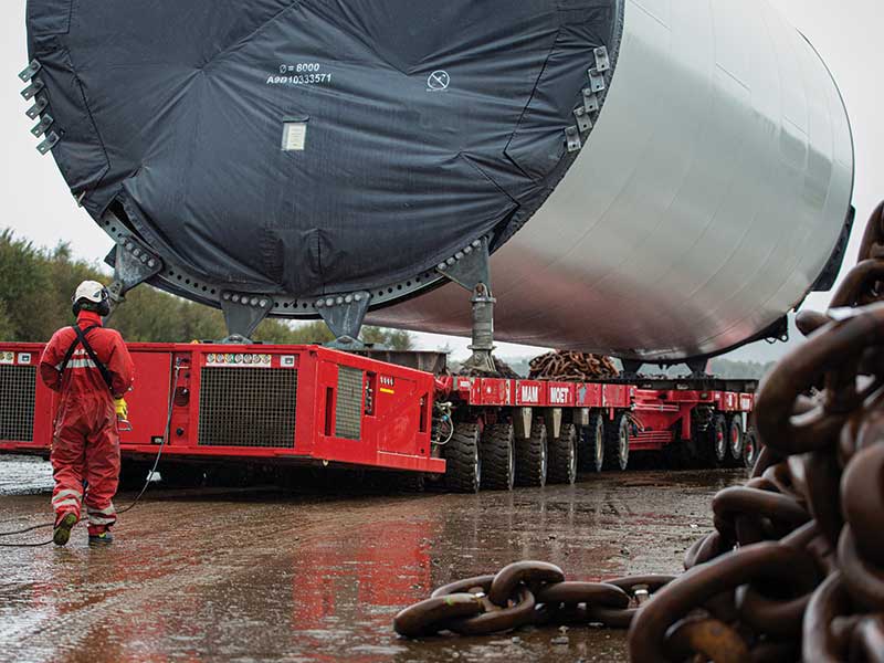 Mammoet Makes Zero Emission Heavy Transport Possible