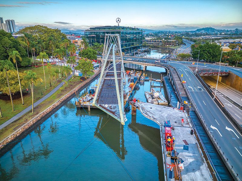 Mammoet Installs Massive 300-Tonne Structure at Port of Brisbane