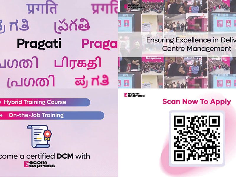 Ecom Express Launches ‘Pragati’ to Empower Workforce in Last-Mile Logistics