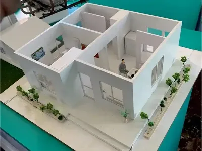 Lightweight Fiber-Reinforced Houses