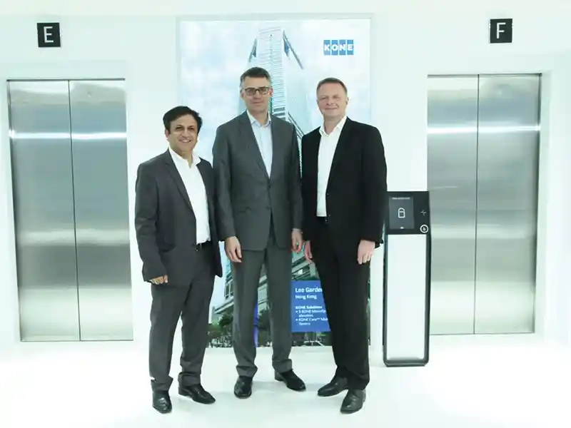 KONE India - launches new elevators for the mid-range segment with visuals inspired by the Navratna