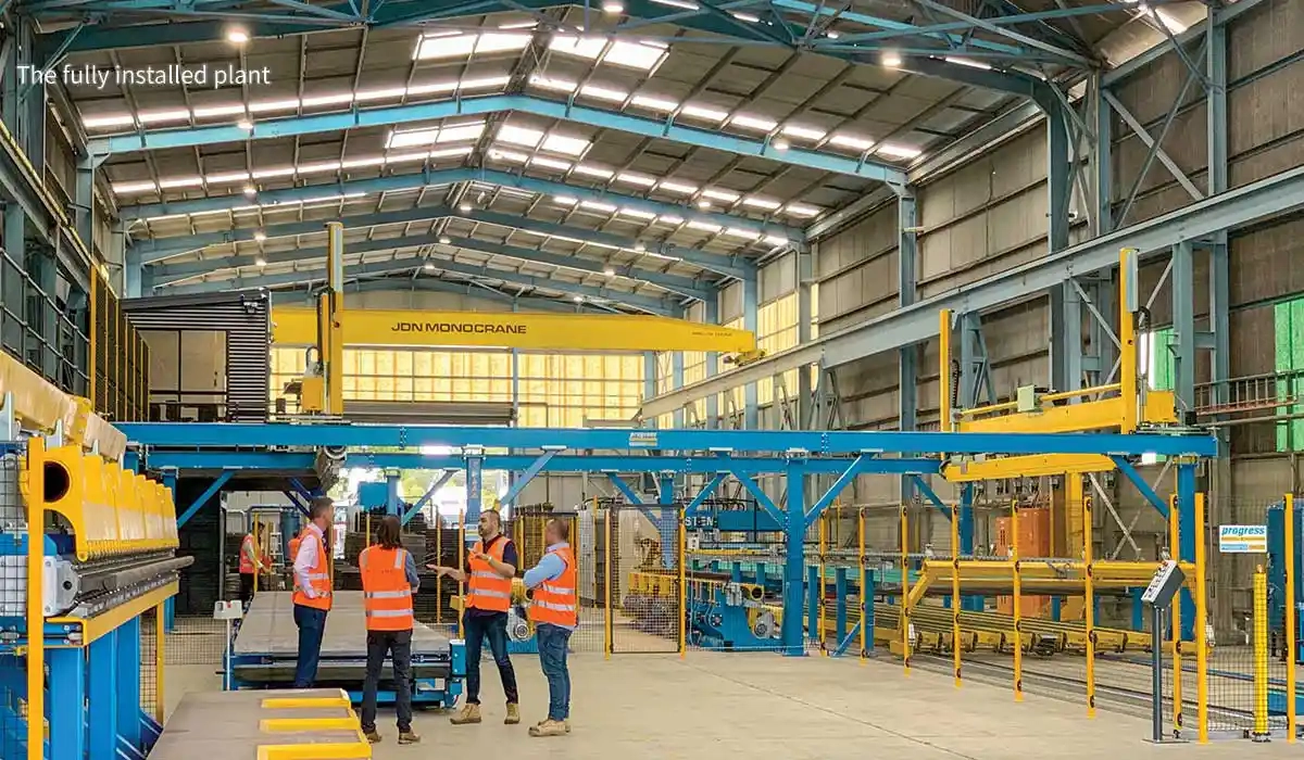 Successfull installation of Mesh Welding Plant in Australia