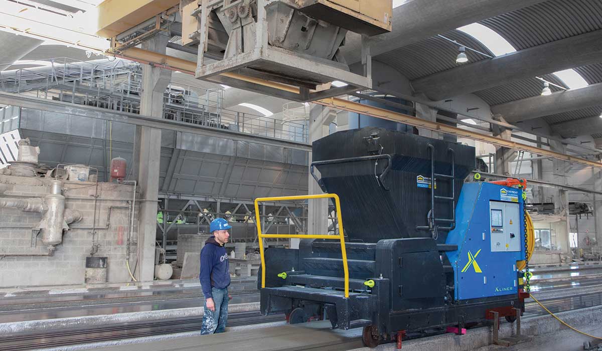 G&J Industries boosts production of hollow slabs with Extruder X-Liner