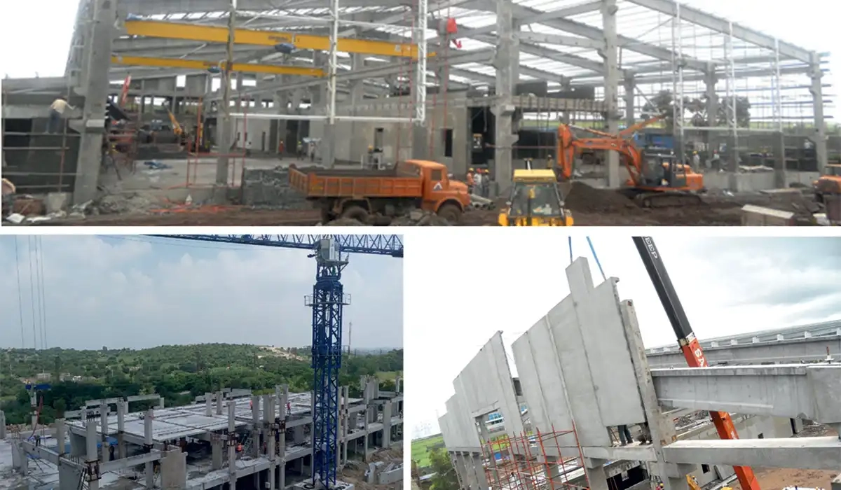 Industrial Building Adopting Structural Frames