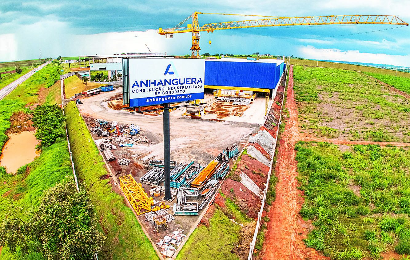 Anhanguera precast concrete manufacturing plant