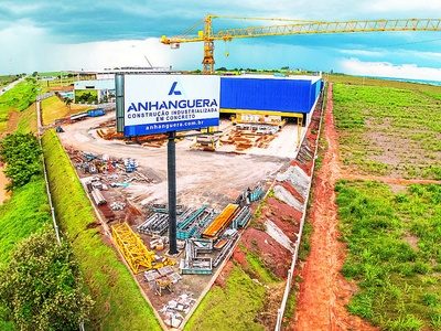 Anhanguera precast concrete manufacturing plant