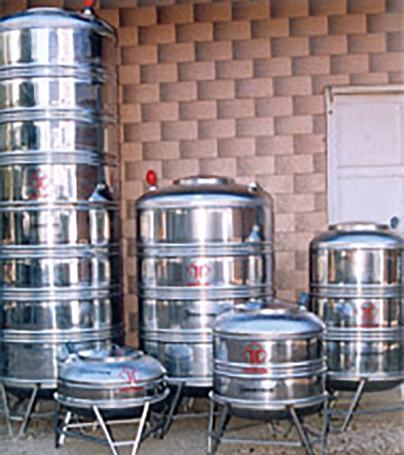Trivedi Enterprises: Masters in Manufacturing Stainless Steel Water Tanks
