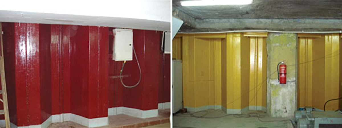 Kolkata Underground Car Park: two level underground structure (shopping mall and a carpark)