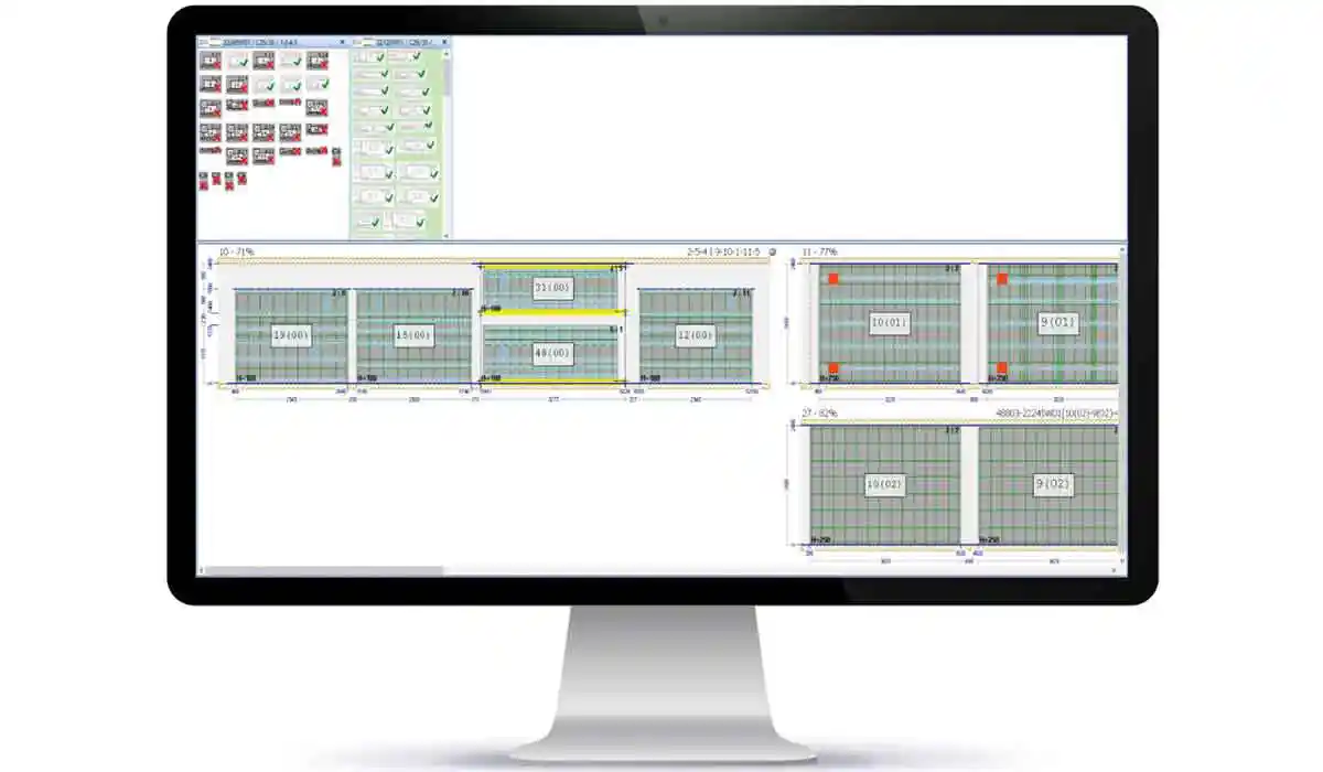Integrated software solutions for production of lattice girder floors