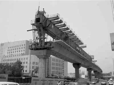 Precast Concrete Construction  in Metro Projects