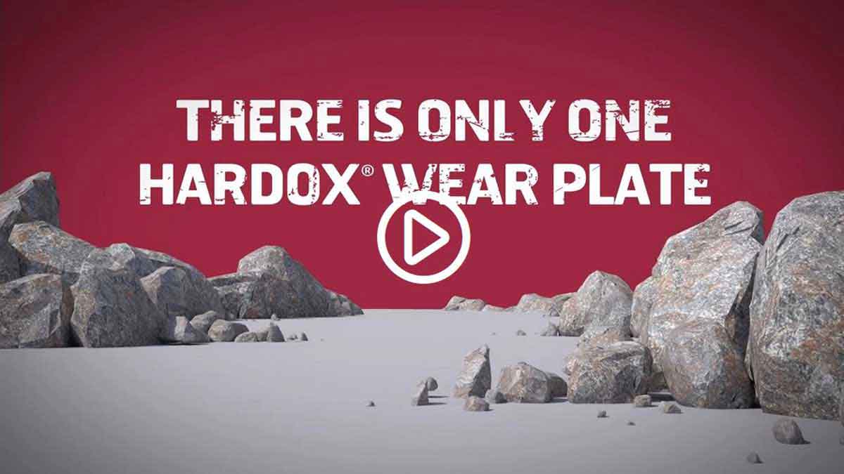 Genuine Hardox® steel is both hard and tough