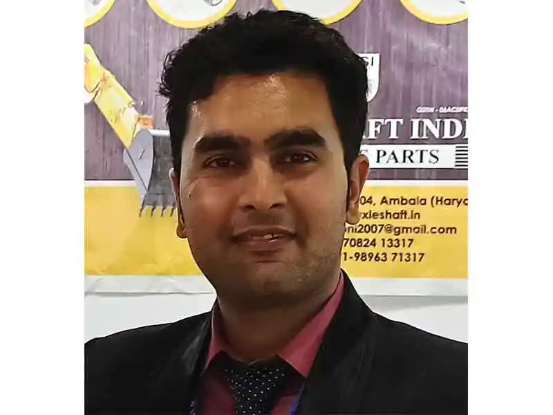 Vikrant Soni, CEO, Axle Shaft India